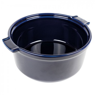 Vas din ceramica pentru sufleu 22 cm,cap 2.400l  , Appolia Peugeot -Blue